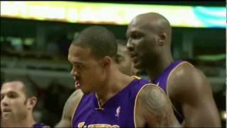 Shannon Brown monster dunk vs Bulls [upl. by Enitsuga781]