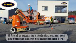 Riwal  Szkolenia dla operatorów  egzamin UDT i IPAF [upl. by Buttaro]