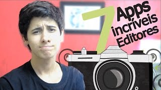 7 Aplicativos incríveis para Editar Foto Android e IOS [upl. by Akerdnuhs]