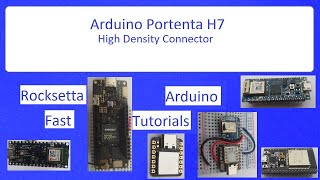 Portenta High Density Connector [upl. by Ettigdirb]