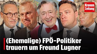 Ehemalige FPÖPolitiker trauern um Freund Lugner  kronetv NEWS [upl. by Aroled]