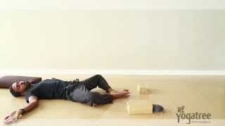 How to Do a Reclined Bound Angle Pose  Step by Step Breakdown Yoga Tutorial [upl. by Aziar850]