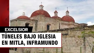 Científicos revelan siniestra entrada al inframundo oculta bajo antigua iglesia en México [upl. by Eerdna]