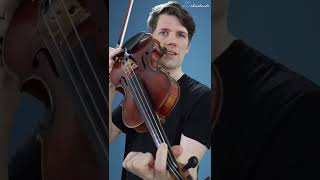 How to play fifths on the violin shorts [upl. by Allenod]