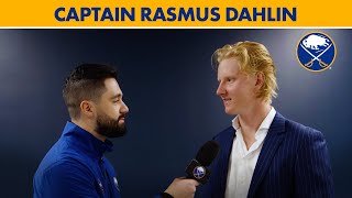 quotMy Proudest Momentquot  Rasmus Dahlin Reflects On Being Named Buffalo Sabres Captain Leadership Team [upl. by Hnao]