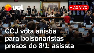 CCJ da Câmara discute e vota anistia para bolsonaristas presos em 8 de janeiro assista ao vivo [upl. by Sivie458]