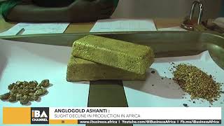 ANGLOGOLD ASHANTI SLIGHT DECLINE IN PRODUCTION IN AFRICA [upl. by Annig]