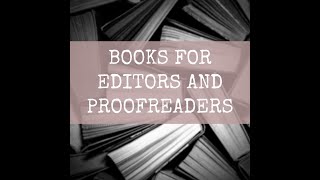 Books for editors proofreaders and fiction writers by Louise Harnby [upl. by Hatty]