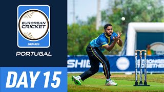 🔴 ECS Portugal 2024  Day 15  T10 Live Cricket  European Cricket [upl. by Elboa986]