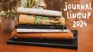 Journal Lineup 2024  Memory Keeping amp Creativity [upl. by Brace564]