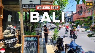 Bali INDONESIA  Seminyak Main Street Shopping Area in Kuta [upl. by Alekin200]