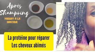 🇨🇮20• APRÈS SHAMPOING PROTÉINÉ  Conditioner  tout type de cheveux  Valèh Té [upl. by Faxen900]