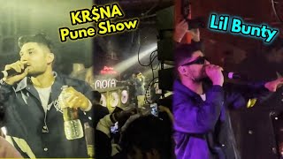 KRNA Pune Show 2023Lil Bunty KRNA India Tour VLOG • Machayenge 4 Live • Dimora Pune Vlog [upl. by Wojak]