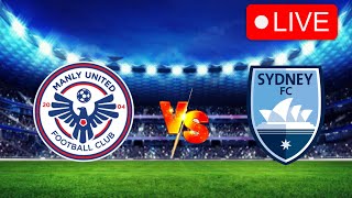 Manly United U20 vs Sydney FC U20 Australia Northern New South Wales U20 league football live score [upl. by Noicpecnoc]