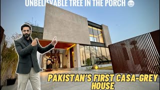 Fully Furnished 1 Kanal JAPENESEINSPIRED THE CASA GREY House For Sale in DHA Lahore [upl. by Ydiarf]