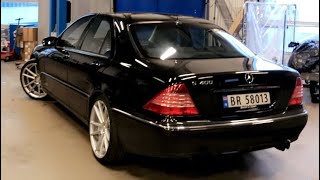 Mercedes V8 diesel amazing sound [upl. by Artnoed619]