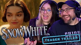 Snow White Official D23 Teaser Trailer Reaction  Another Live Action Remake of a Disney Classic [upl. by Dragde]