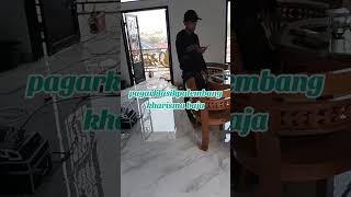 Proses pemasangan reling tangga balkon klasik [upl. by Yarb132]