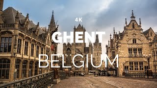 Ghent Belgium 4K [upl. by Mears]