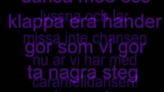 Caramelldansen Swedish lyrics [upl. by Zane]