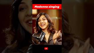 Madonna singing in Tamil ultimate voice shotsfeed youtubeshorts madonnasebastian madonna tamil [upl. by Kiley]