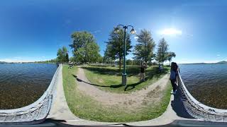 Magog Quebec Canada 2019  360 Video [upl. by Niko]