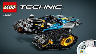 LEGO instructions  Technic  42095  RemoteControlled Stunt Racer Model A [upl. by Nylteak140]