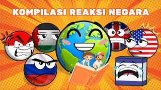 Kompilasi Reaksi Negara Countryballs [upl. by Peti856]