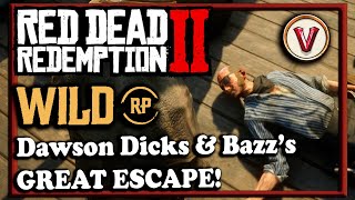 RDR2  WILDRP  VERTIIGO is Bazz Kerrigan in the Crazy Escape  Red Dead Redemption 2  Roleplay [upl. by Eyahc826]