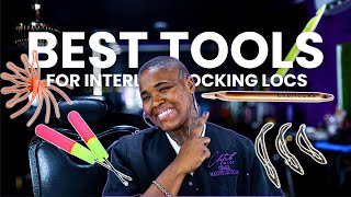 Best Tools for Interlocking Locs Ranked amp Reviewed DIYers amp Locticians  Sisterlocks amp Microlocs [upl. by Amled]