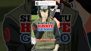 Siapa Itu Hayate Gekko  Naruto shorts naruto [upl. by Nostaw]