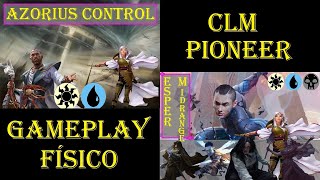 Azorius Control Vs Esper Midrange PIONEER  Etapa 1 do CLM  Gameplay Físico mtg mtgpioneer [upl. by Anawaj]