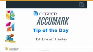 AccuMark Tip of the Day  Edit Line with Handles [upl. by Burman]