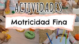 ACTIVIDADES para trabajar LA MOTRICIDAD FINA  PARA NIÑOS DE 12 AÑOS [upl. by Yeslek]