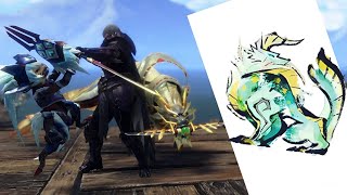 Sword and Shield Vs Zinogre Monster Hunter Rise Sunbreak [upl. by Weksler]