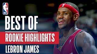 LeBron James BEST NBA Rookie Highlights  20032004 NBA Season [upl. by Bristow]