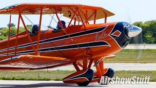 Oshkosh ArrivalsDepartures  Saturday  EAA AirVenture Oshkosh 2023 [upl. by Ynaffit]