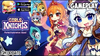 Girls Knights SQUAD RPG  Game Mobile ios amp Android  Gameplay [upl. by Ennovoj]