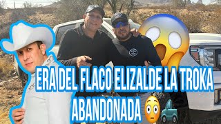 Era del cantante flaco Elizalde la camioneta abandonada en el desierto [upl. by Ennaeiluj782]