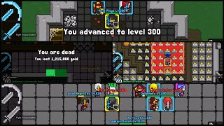 Rucoy Online Grinding for Black Skull Drops at Level 300 [upl. by Pascoe]