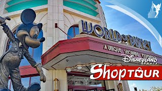 👜 Disneyland Paris Shop Tour World of Disney at Disney Village 2024 [upl. by Sidhu566]