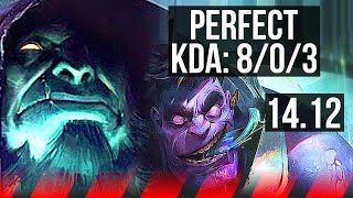 YORICK vs DR MUNDO TOP  803 Rank 8 Yorick Legendary  VN Master  1412 [upl. by Weil]