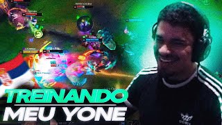 VOU TREINAR MAIS DE YONE ATÉ FICAR BOM [upl. by Isdnil]