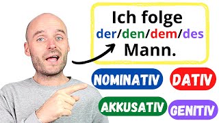 Nominativ Akkusativ Dativ Genitiv  ALLES in einem Video  Live Deutsch lernen [upl. by Ardnasil]