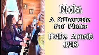 Nola by Felix Arndt 1915 Acoustic Edition Faster Tempo  Ragtime Piano Solo [upl. by Wavell463]