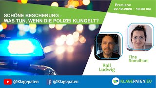 🔴 Klagepaten TV 22 Ralf Ludwig Schöne Bescherung  was tun wenn die Polizei klingelt mit Tina R [upl. by Christoforo56]