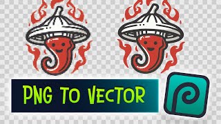 How To Convert PNG to Vector SVG for Free using Photopea [upl. by Adal219]