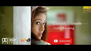 Unnaale Unnaale  Unnale Unnale  Tamil True Dolby Digital 51 1080p Full HD Video Songs [upl. by Eneles]