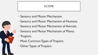 Sensory and Motor Mechanism BIOLOGY 2 11  St GenevieveGROUP 7 [upl. by Earazed73]