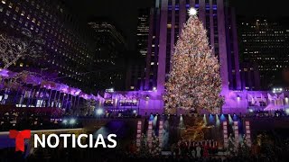 Así luce el árbol de Navidad del Rockefeller Center [upl. by Agna443]